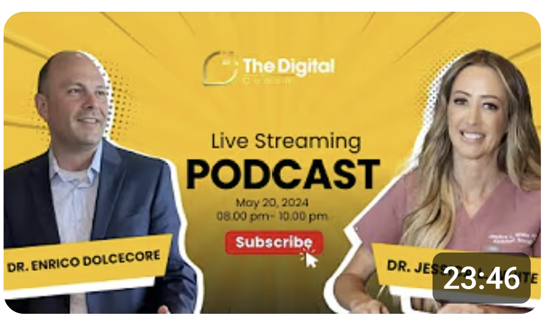 Jessica Lynne White on The Digital Coach Podcast with Dr. Enrico Dolcecore